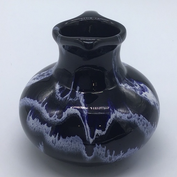 Blue Mountain Pottery Granite Glazed Pitcher Vase - Picture 4 of 7